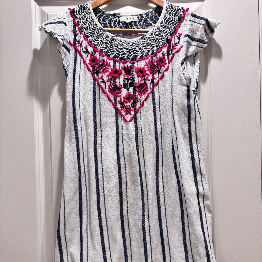 Hand-made flower dress